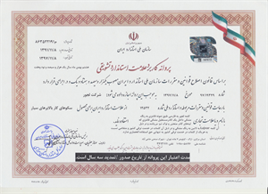 Promotional Standard Certificate